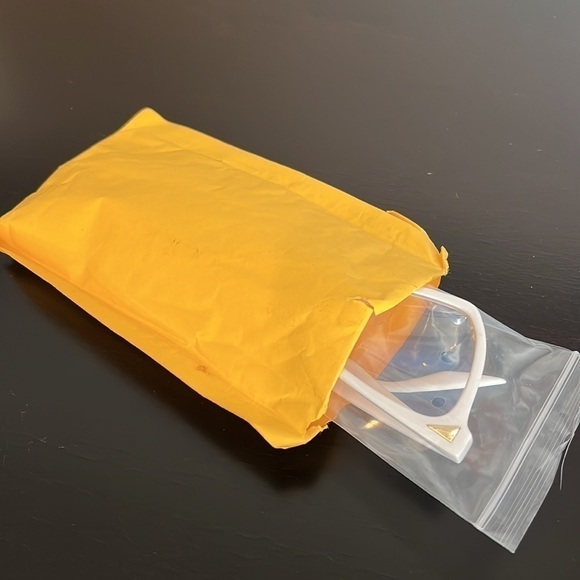 Computer glasses, white acrylic frame, new never worn - Picture 6 of 6